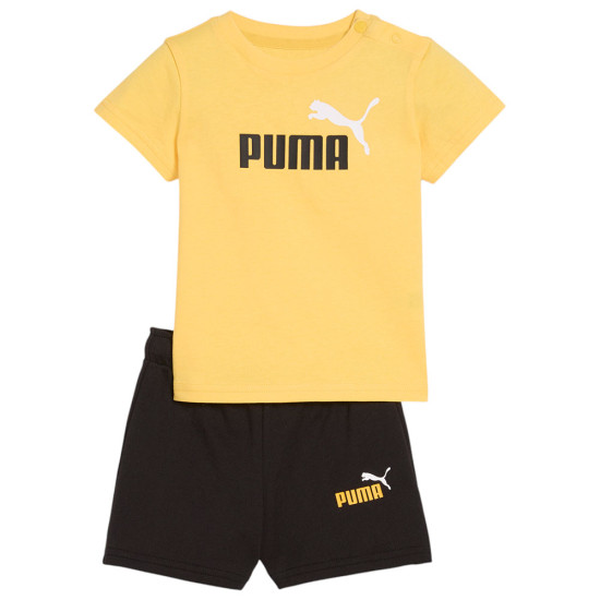 Puma Βρεφικό σετ Minicats Essentials Tee and Shorts Set